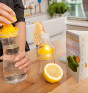 Make your own natural cleaners with this spray bottle and cleaning recipes kit