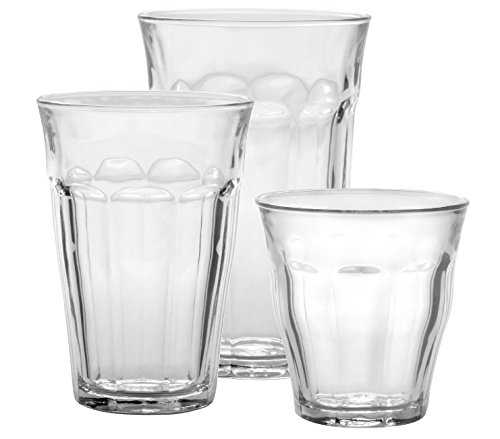 Picardie break-resistant tempered drinking glasses