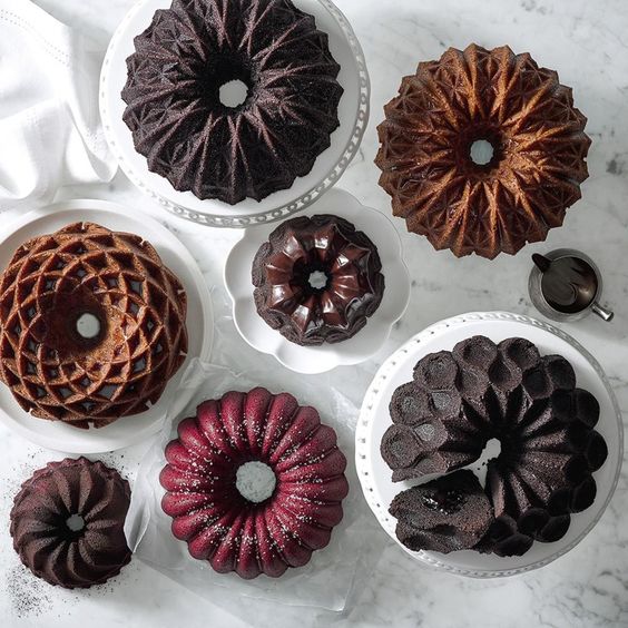 Best bundt pans overall come from Nordic Ware with a huge variety of bundt cake pans in many decorative styles