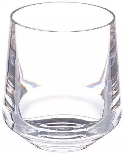 Drinique Unbreakable Stemless Tritan Plastic Wine Glasses/Tumblers (Set of 4) 12-oz - Several Colors