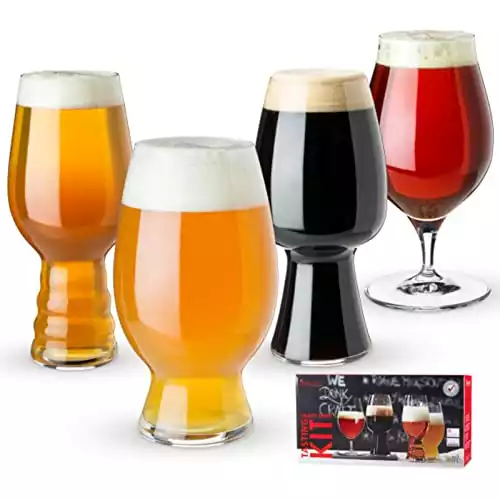Spiegelau Platinum Glass Craft Beer Tasting Kit, Set of 4