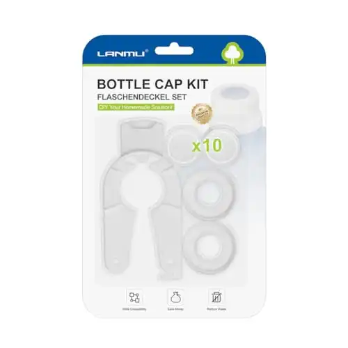 Replacement Bottle Cap Kit Compatible with Swiffer WetJet