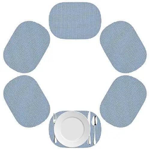 Famous Fishnet Oval Placemats Set/6 - Many Colors