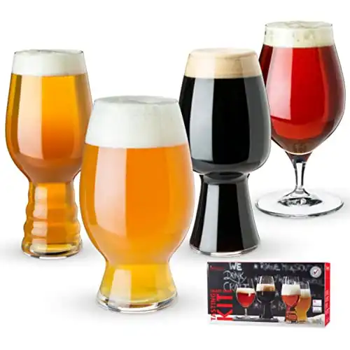 Spiegelau Platinum Glass Craft Beer Tasting Kit, Set of 4